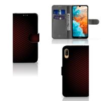 Huawei Y6 (2019) | Telefoon Hoesje | Geruit Rood