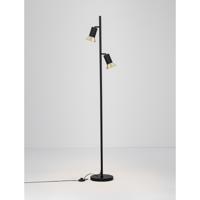 Lyora Design vloerlampLuvia zwart met goud - 9011450