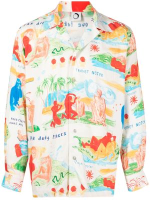 Endless Joy chemise à imprimé graphique - Multicolore