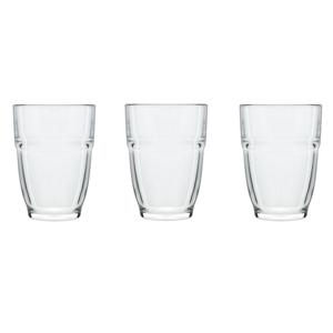 Waterglazen/drinkglazen - 6x - glas - 265 ml - D7 x H10 cm