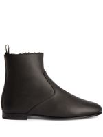 Giuseppe Zanotti bottines Ron en cuir - Noir