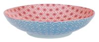 Tokyo Design Studio - Star Wave - Pastabord - 21 x 5.2cm - Rood/Blauw