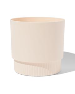 HEMA Bloempot 23x23cm Plastic Beige