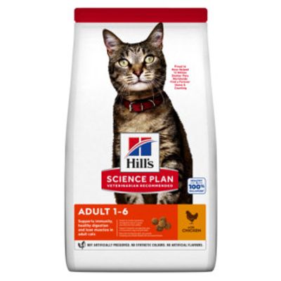Hill&apos;s Adult met kip kattenvoer 2 x 10 kg