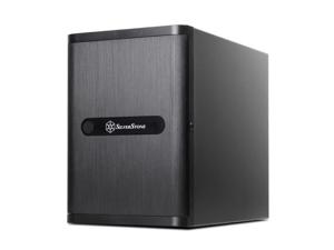 Silverstone SST-DS380B computerbehuizing Zwart