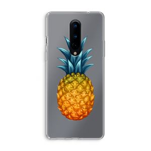 Grote ananas: OnePlus 8 Transparant Hoesje