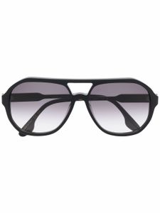 Victoria Beckham Eyewear lunettes de soleil teintées à monture oversize - Noir