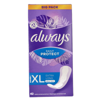 Inlegkruisjes daily protect extra long 42 Stuks