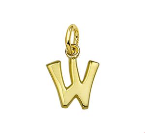TFT Bedel Letter W Goud