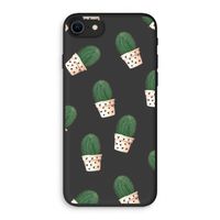Cactusprint roze: iPhone SE 2020 Biologisch afbreekbaar hoesje