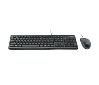 Logitech Desktop MK120, UK toetsenbord USB QWERTY Brits Engels Zwart - thumbnail