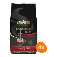 Lavazza - Espresso Gran Cr�ma Caf� en Grains - 4 x 1kg