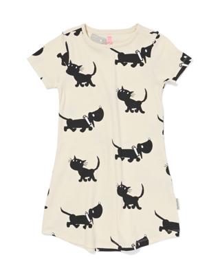 HEMA Takkie En Siepie Kinder Nachthemd Rib Wit (wit)