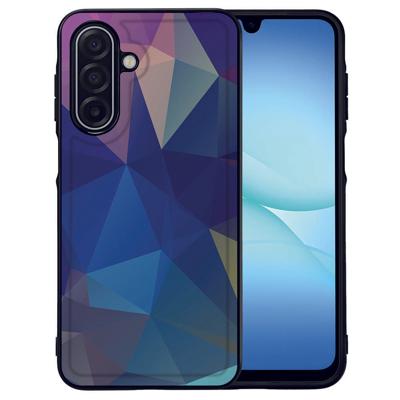 Polygon Dark Samsung Galaxy A17 | Backcover Hoesje