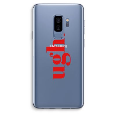 Ugh: Samsung Galaxy S9 Plus Transparant Hoesje