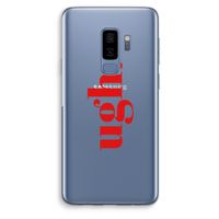 Ugh: Samsung Galaxy S9 Plus Transparant Hoesje Ugh: Samsung Galaxy S9 Plus Transparant Hoesje