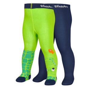 Playshoes maillot 2-pack groen marine Maat