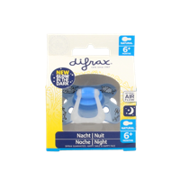 Fopspeen natural 6+ maanden nacht 1 Stuks