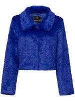 Unreal Fur veste Polaris à coupe crop - Bleu