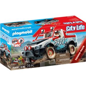 PLAYMOBIL City Life - Rallyauto constructiespeelgoed 71430