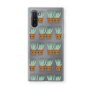 Sansevieria: Samsung Galaxy Note 10 Transparant Hoesje