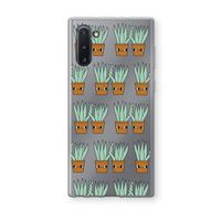Sansevieria: Samsung Galaxy Note 10 Transparant Hoesje