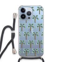 Paradise: iPhone 13 Pro Transparant Hoesje met koord