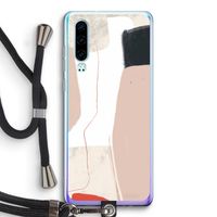 Lava: Huawei P30 Transparant Hoesje met koord