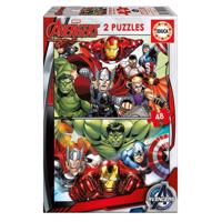 Kinderpuzzel Marvel Avengers Educa (2 x 48 pcs)