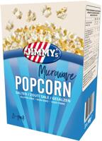 Jimmy&apos;s Popcorn Microwave, zout, doos van 3 x 90 g