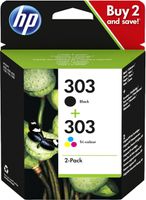 Inktcartridge HP 3YM92AE 303 zwart + kleur - thumbnail