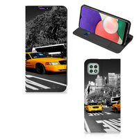 Samsung Galaxy A22 5G Book Cover New York Taxi