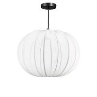 Mica Decorations Hanglamp Melon - 43x43x30 cm - Ijzer - Wit - thumbnail