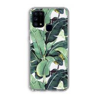 Bananenbladeren: Samsung Galaxy M31 Transparant Hoesje