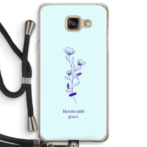 Bloom with grace: Samsung Galaxy A5 (2016) Transparant Hoesje met koord