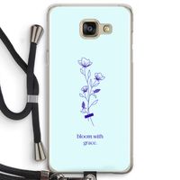 Bloom with grace: Samsung Galaxy A5 (2016) Transparant Hoesje met koord