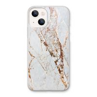 Goud marmer: iPhone 13 Transparant Hoesje