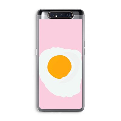 Sunny side up: Samsung Galaxy A80 Transparant Hoesje
