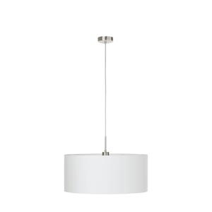 EGLO Pasteri - Hanglamp - 1 Lichts - Ø530mm. - Nikkel-Mat - Wit