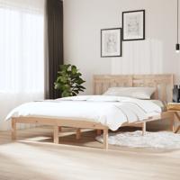 Bedframe massief hout 150x200 cm