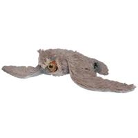 Nature Planet Pluche Oehoe uil - zachte pluche stof - knuffel vogel - vliegend - 40 cm