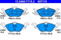 ATE Remblokset 13.0460-7115.2