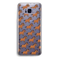 Pony: Samsung Galaxy S8 Transparant Hoesje