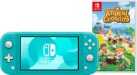 Nintendo Switch Lite Turquoise + Animal Crossing New Horizons - thumbnail