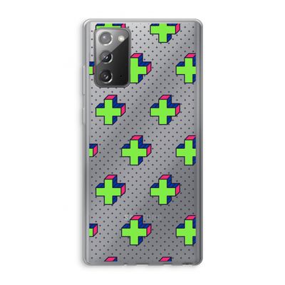 8-bit N°10: Samsung Galaxy Note 20 / Note 20 5G Transparant Hoesje