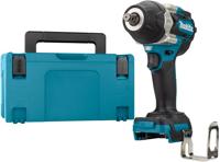 Makita dtw700zj 18 v slagmoersleutel 1/2" 700nm met frictiering en gat voor borgpen | zonder accu's en lader in m-box - dtw700zj
