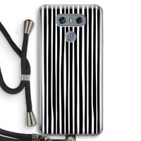 Stripes: LG G6 Transparant Hoesje met koord