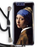 The Pearl Earring: Honor 9 Transparant Hoesje met koord