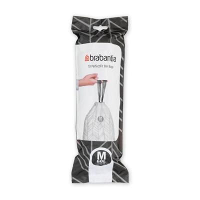 Brabantia perfect fit afvalzakken m 60l 10 stuks
