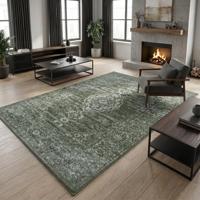 Vloerkleed Méridional - Groen 320x235cm - Polypropyleen - Dekbed-Discounter.nl